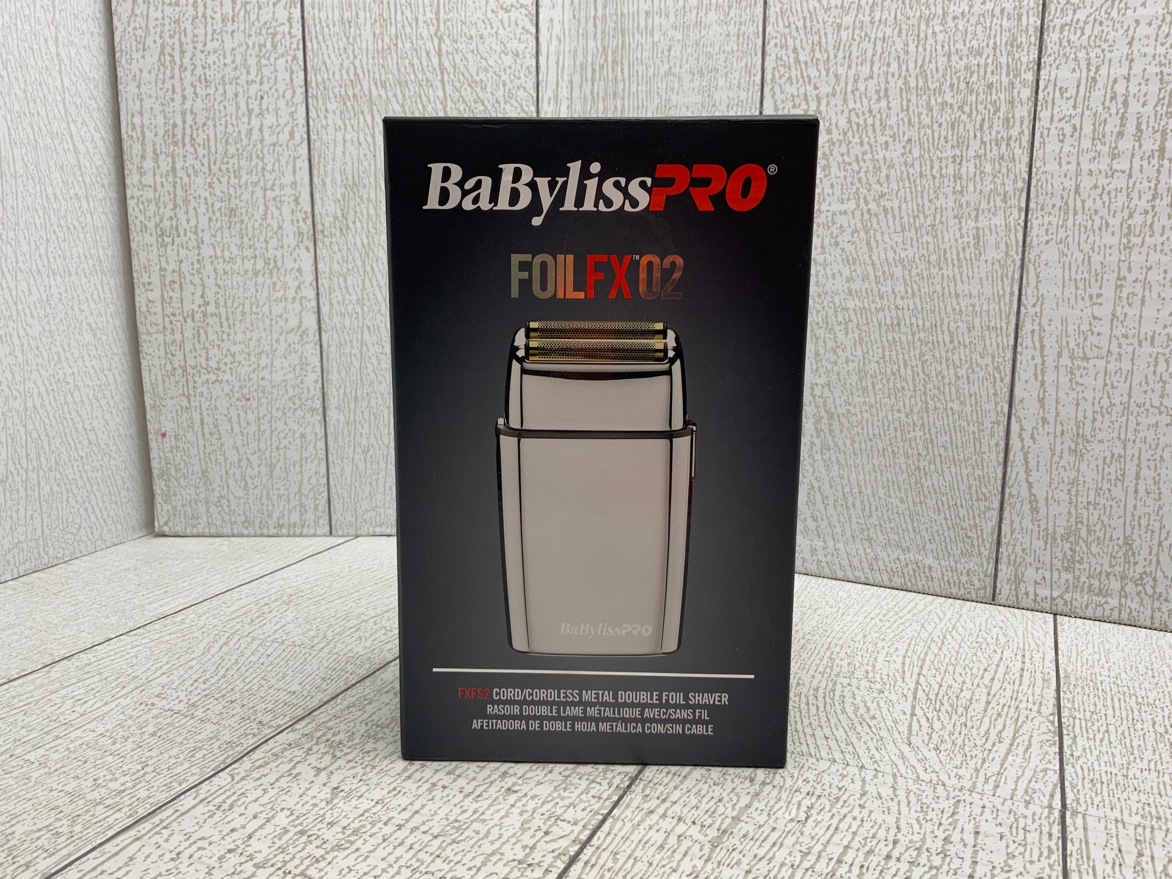 BabylissPRO FX Double Foil Shaver (8037934399726)